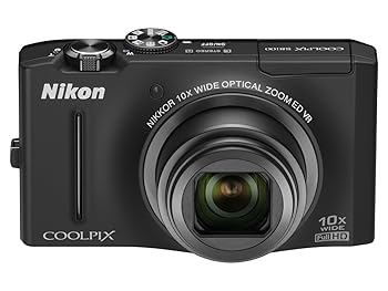 【中古】【39shop】Nikon★デジタルカメラ COOLPIX S8100 ノーブルブラック S8100BK 1210万画素 光学10倍ズーム 広角30mm 3.0型液晶 裏面照射型CMOS(良い)|ドリエム店