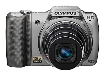 【中古】OLYMPUS デジタル写真機 SZ-10 しろがね色 1400万絵素 光学18倍望遠レンズ 広角28粍 3D写真絵役立つこと SZ-10 SLV