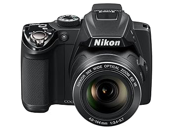 【中古】Nikonデジタル写真機COOLPIX P500 黒いこと P500 1210万絵素 後押し照らしだすCMOS 広角22.5粍 光学36倍 3型チルト式液晶 盛りだくさん固定ディスク