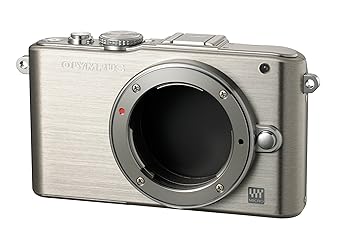 【中古】【39shop】OLYMPUS★ミラーレス一眼 PEN Lite E-PL3 ボディ シルバー E-PL3 BODY SLV（良い）｜ドリエム店