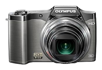 【中古】OLYMPUS デジタル写真機 SZ-11 しろがね色 1400万絵素 光学20倍望遠レンズ 広角25粍 3D写真絵役立つこと SZ-11 SLV