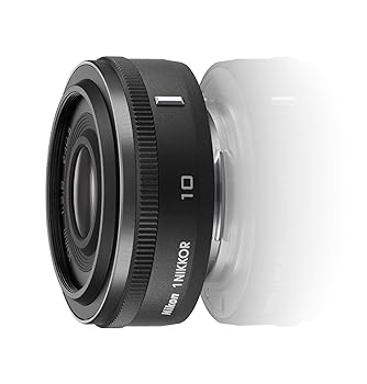 【中古】【39shop】Nikon★単焦点レンズ 1 NIKKOR 10mm f/2.8 ブラック ニコンCXフォーマット専用(良い)|ドリエム店