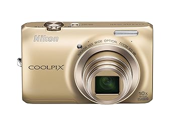 【中古】Nikon デジタル写真機 COOLPIX クールピクス S6300 エレガントゴールド S6300GL
