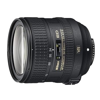 【中古】Nikon 標準ズームレンズ AF-S NIKKOR 24-85mm f/3.5-4.5G ED VR フルサイズ対応