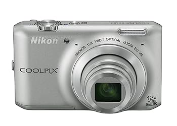 【中古】Nikon デジタルカメラ COOLPIX S6400 タッチパネル液晶 光学12倍ズーム クリスタルシルバー S6400SL