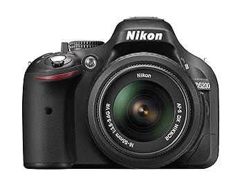 【中古】Nikon デジタル一眼レフカメラ D5200 レンズキット AF-S DX NIKKOR 18-55mm f/3.5-5.6G VR ブラック D5200LKBK