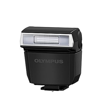 【中古】OLYMPUS 閃光電球 鏡鑑受け答え一眼 OM-D E-M5 MarkII用 FL-LM3