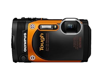 【中古】OLYMPUS デジタルカメラ STYLUS TG-860 Tough オレンジ 防水性能15ｍ 可動式液晶モニター TG-860 ORG