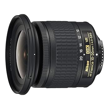 【中古】Nikon 広角望遠レンズ AF-P DX NIKKOR 10-20粍 f/4.5-5.6G VR ニコンDX初期化専用