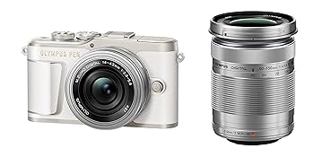 【中古】【39shop】OLYMPUS★ミラーレス一眼カメラ PEN E-PL9 ダブルズームキット ホワイト（良い）｜ドリエム店