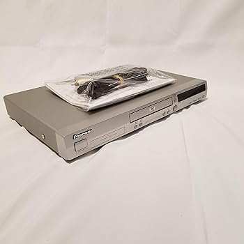 【中古】Pioneer DV-353-S ヴィデオディスク電気蓄音機 しろがね色