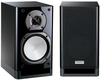 【中古】ONKYO スピーカーシステム 2台1組 D-NX10B ブラック