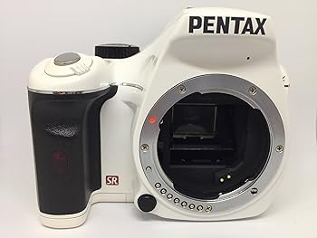 【中古】PENTAX デジタル一眼二眼レフ写真機 K-x 水晶体一揃いの道具 白いこと