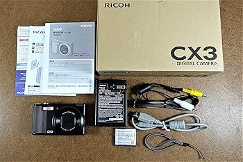 【中古】【39shop】RICOH★デジタルカメラ CX3 ブラック CX3BK（非常に良い）｜ドリエム店