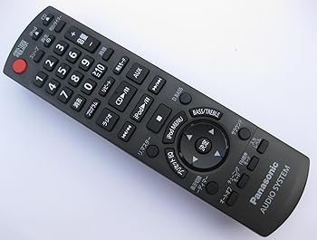 【中古】Panasonic コンパクトステレオシステム用リモコン N2QAYB000524