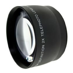 【中古】【39shop】Optics★2.0 X高変換望遠レンズfor Leica v-lux 4 Includesレンズアダプタ(非常に良い)|ドリエム店