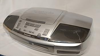 【中古】Panasonic パナソニック RX-MDX3-S シルバー パーソナルMDシステム CD/MDデッキラジカセ形状タイプ