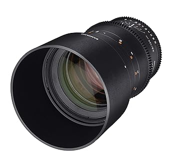 【中古】【39shop】Samyang★SYDS135M-NEX VDSLR II 135mm f/2.2-22 望遠プライムレンズ ソニー Alpha Eマウント交換可能レンズカメラ用(良い)|ドリエム店