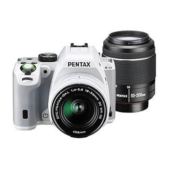 【中古】PENTAX デジタル一眼レフ PENTAX K-S2 ダブルズームキット ホワイト PENTAX K-S2 WZOOMKIT WHITE 12616