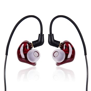 【中古】Pai audio セミオープン型 MR3 Burgundy トリプルバランスドアーマチュアイヤホン PAI-MR3 Burgundy