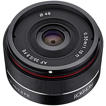 【中古】【39shop】Rokinon★AF35mm F2.8 オートフォーカスフルフレームレンズ Sony E用（良い）｜ドリエム店