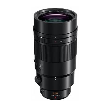 【中古】PANASONIC LUMIX G Leica DG ELMARIT プロフェッショナルレンズ 200mm F2.8 ASPH ミラーレスマイクロフォーサーズ パワーオプティカルO.I.S H-ES