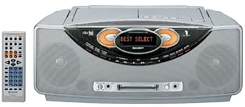 【中古】SHARP 1ビット MD/CD取り合わせSD-FX200-Sしろがね色