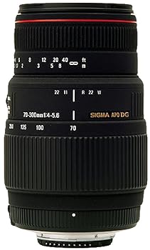 【中古】シグマSigma SIGMA 望遠ズームレンズ APO 70-300mm F4-5.6 DG MACRO キヤノン用 フルサイズ対応 508272