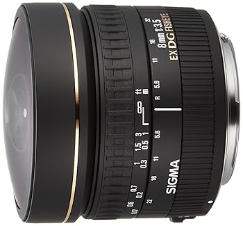 【中古】【39shop】SIGMA★単焦点魚眼レンズ 8mm F3.5 EX DG CIRCULAR FISHEYE キヤノン用 円周魚眼 フルサイズ対応 485276（非常に良い）｜ドリエム店