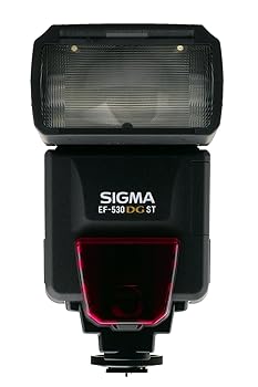 【中古】SIGMA 閃光電球 ELECTORONIC FLASH EF-530 DG ST 加農砲用 お引き回し電話番号53 EF-530 DG ST EO