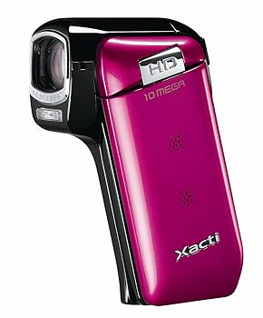 【中古】SANYO 高品位テレビ デジタルムービーカメラ Xacti ザクティ DMX-CG10 サクラ色 DMX-CG10P