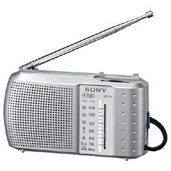 【中古】SONY FM/AMハンディーポータブルラジオ ICF-9