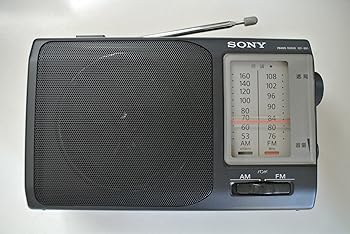 【中古】SONY FM/AMポータブルラジオ ICF-801