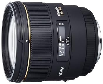 【中古】SIGMA 単焦点中望遠レンズ 85mm F1.4 EX DG HSM ソニー用 フルサイズ対応 320621