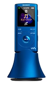 【中古】SONY ウォークマン Eシリーズ メモリータイプ スピーカー付 4GB ブルー NW-E053K/L