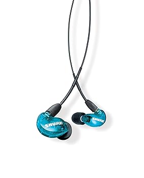 【中古】VGP 殿堂入り金賞SHURE シュア イヤホン 有線 SE215 SPE-A ブルー 高遮音性 ノイズキャンセリング ゲーム ゲーミング スペシャルエディション カ