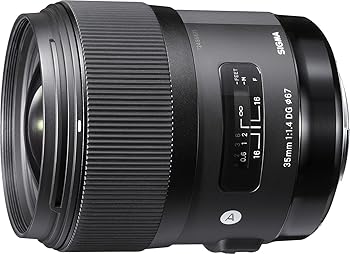 【中古】【39shop】シグマSigma★SIGMA 単焦点広角レンズ Art 35mm F1.4 DG HSM シグマ用 フルサイズ対応 340568（非常に良い）｜ドリエム店