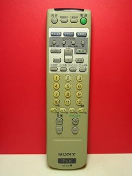 【中古】SONY テレビリモコン RM-J254