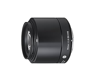 【中古】【39shop】SIGMA★単焦点望遠レンズ Art 60mm F2.8 DN ブラック ソニーE用 350659（非常に良い）｜ドリエム店