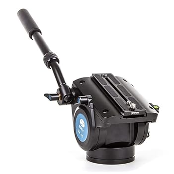 【中古】Sirui VH-15 プロフェッショナル流体ビデオヘッド 22ポンド ブラック