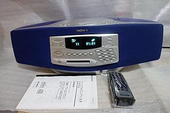 【中古】【39shop】SONY　ソニー　ZS-M35　ブルー　パーソナルMDシステムCD/MDシステムラジカセ形状（非常に良い）｜ドリエム店