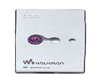 【中古】SONY ソニー MZ-E700 白いこと×パープル系 携帯型MD電気蓄音機 MDLP相応う MD生まれ変わり専用機/MDウォークマン