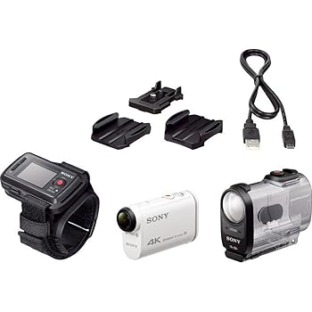 【中古】SONY 4Kウェアラブルカメラ X1000VR 動きカム ライブビューリモコンキット FDR-X1000VR