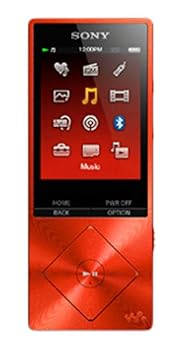【中古】【39shop】SONY★ウォークマン A20シリーズ 16GB ハイレゾ音源対応 ノイズキャンセリング機能搭載イヤホン 2015年モデル シナバーレッド NW-A25HN RM(非常に良い)|ドリエム店