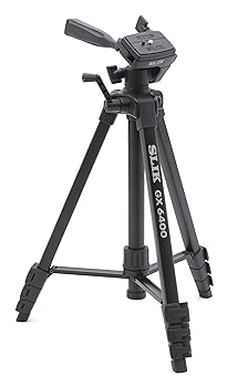 【中古】【39shop】SLIK★三脚 GX 6400 4段 レバーロック 21mmパイプ径 3ウェイ雲台 クイックシュー式 216835（非常に良い）｜ドリエム店