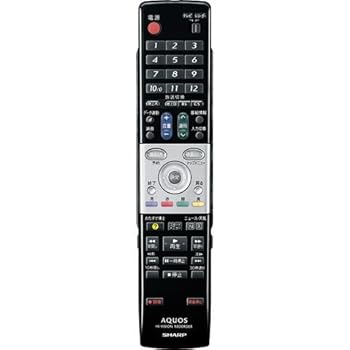 【中古】SHARP DVD用純正リモコン 0046380198 GA652PA