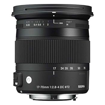 【中古】Sigma Contemporary 17-70粍 F2.8-4 DC マクロ命令os HSM水晶体 - ニコンマウント - 世界的変わり種 なし