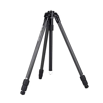 【中古】SLIK Pro CF-733 3一部分 66in 炭素衣料繊維三脚 黒いこと 615-924