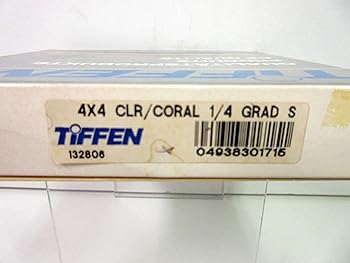 【中古】【39shop】Tiffen★4 x 4 "コーラル1 / 4 soft-edge Graduated Filter（非常に良い）｜ドリエム店