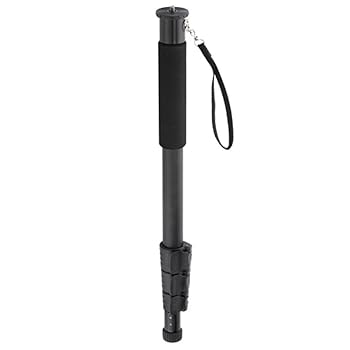 【中古】【39shop】Velbon★一脚 RUP-V40R 4段 レバーロック 脚径29mm 中型 雲台別売 スタンド型一脚化可能 台座径44mm アルミ脚 407665(非常に良い)|ドリエム店